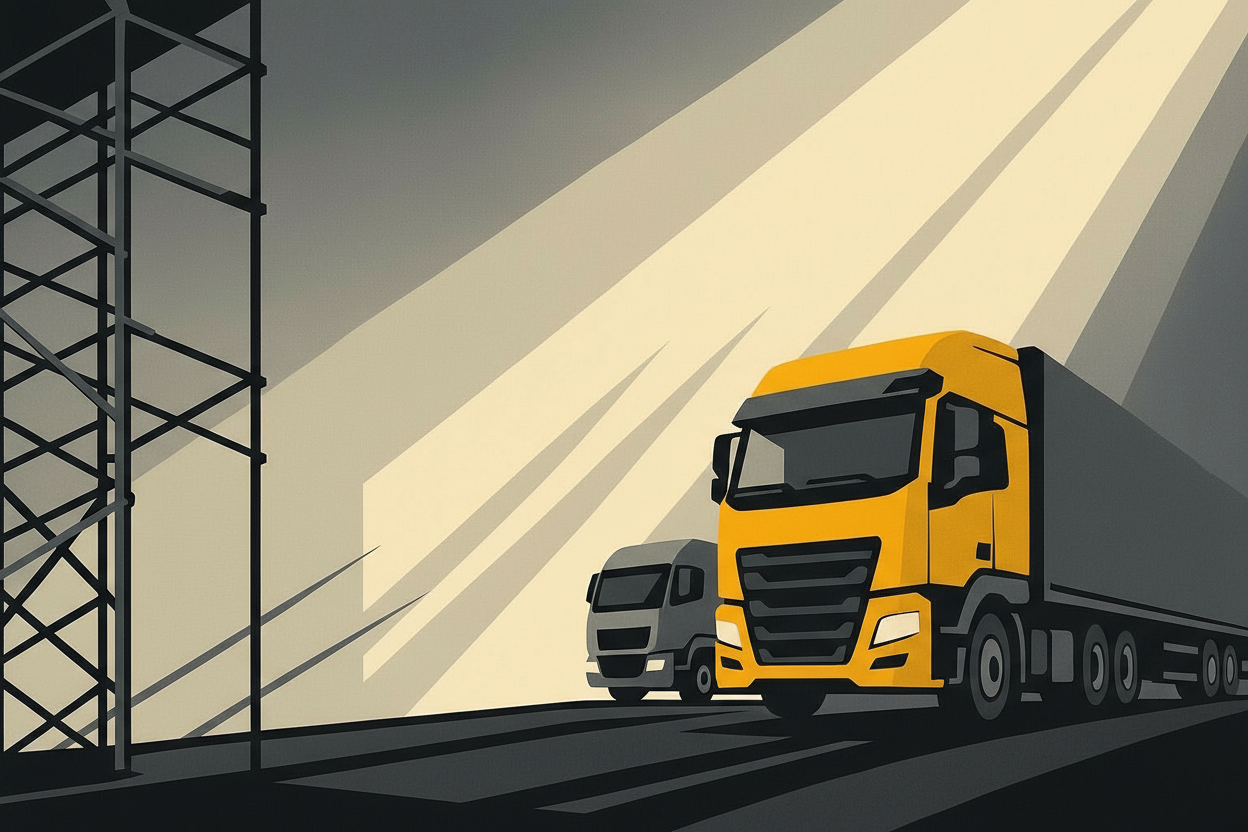 Trabajadores instalando moldajes profesionales en obra de construcción